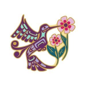 Enamel Pin – Hummingbird