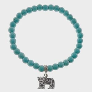 Bracelet Turquoise Bead Bear